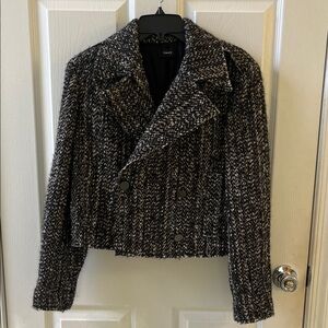Vintage Theory Black and Gray Women's Pea Coat